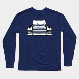 Humber Super Snipe 1960s British classic car high contrast Long Sleeve T-Shirt